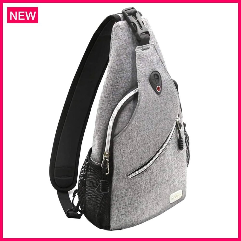 Sling Backpack Crossbody Daypack Multipurpose Travel Hiking Bag